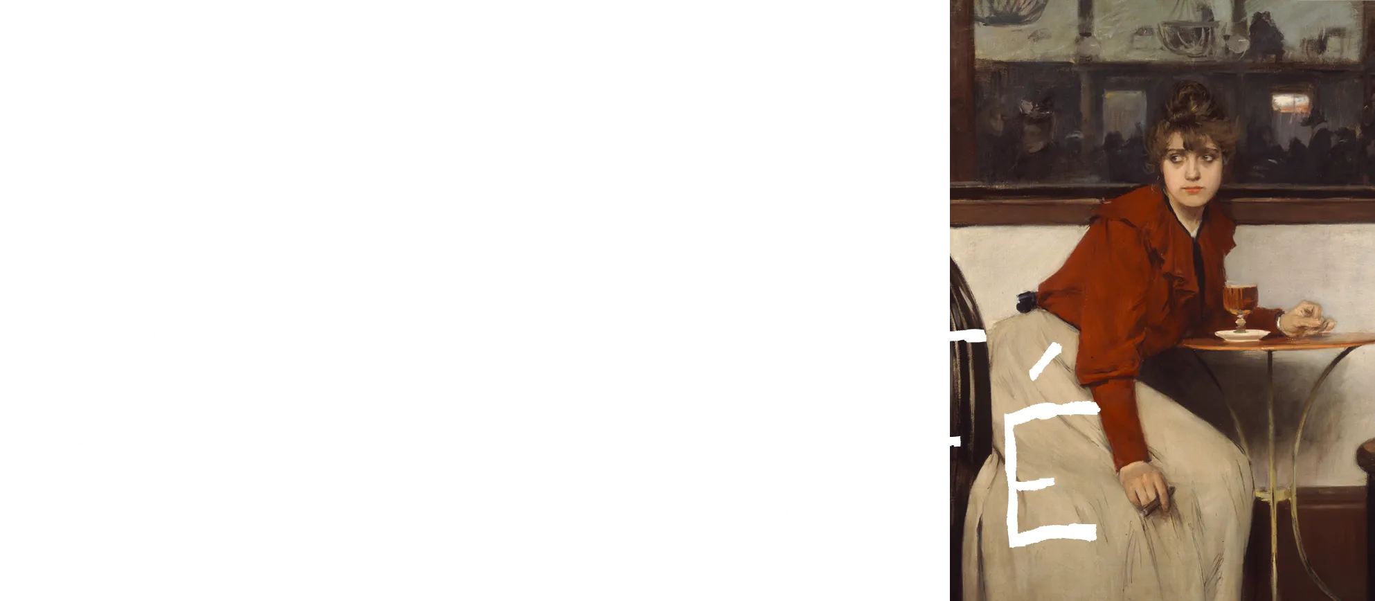 カフェに集う芸術家ー印象派からゴッホ、ロートレック、ピカソまで