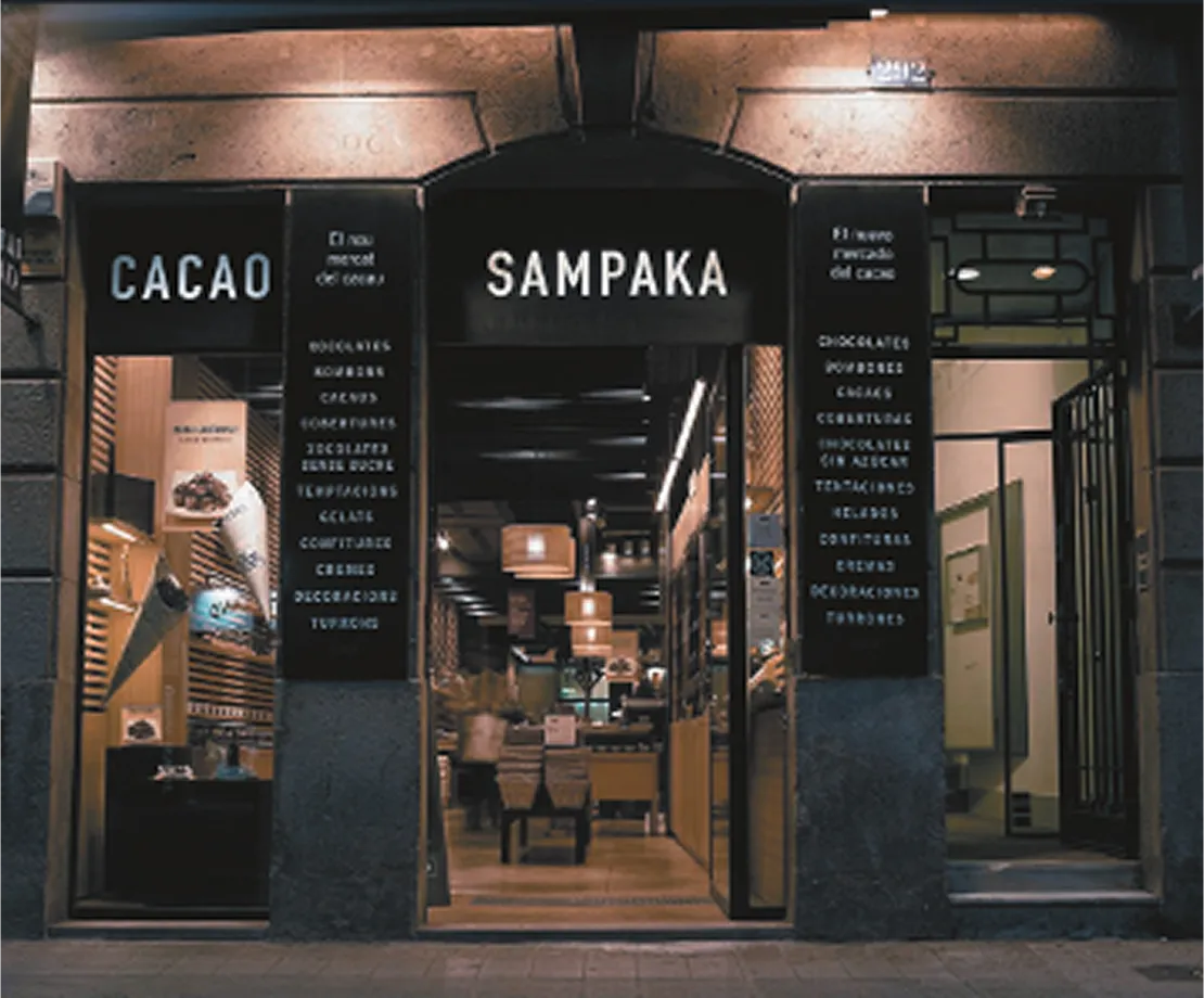 カカオサンパカ　バルセロナ本店の写真