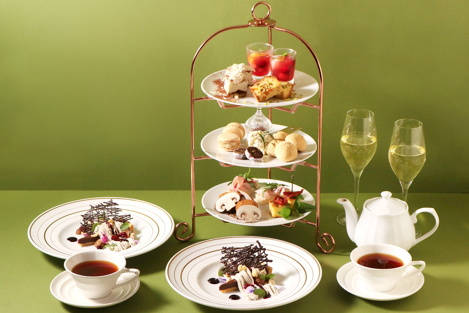 【Café 1894】アフタヌーンティー「フォンタネージが愛した北イタリア」（2026年9月24日～10月15日まで期間限定販売）